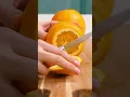 How to cut and serve an orange Serve oranges in a bowl that is made out of its peels