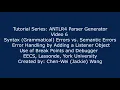 EECS4302 ANTLR4 Parser Generator Tutorial Part 6