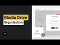 Media Drive File Types Organization Tutorial by Without Code