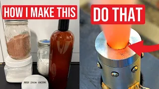 How I Make the Fuel for my Powerful Rockets!