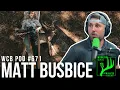 Matt Busbice at the WCB Studio