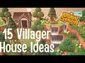 15 Ideas for Your Villager Houses and Neighborhoods animal crossing new horizons