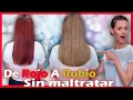 How to do COLOR EXTRACTION assembly of HIGHLIGHTS without DAMAGING the HAIR COMPLETE TUTORIAL