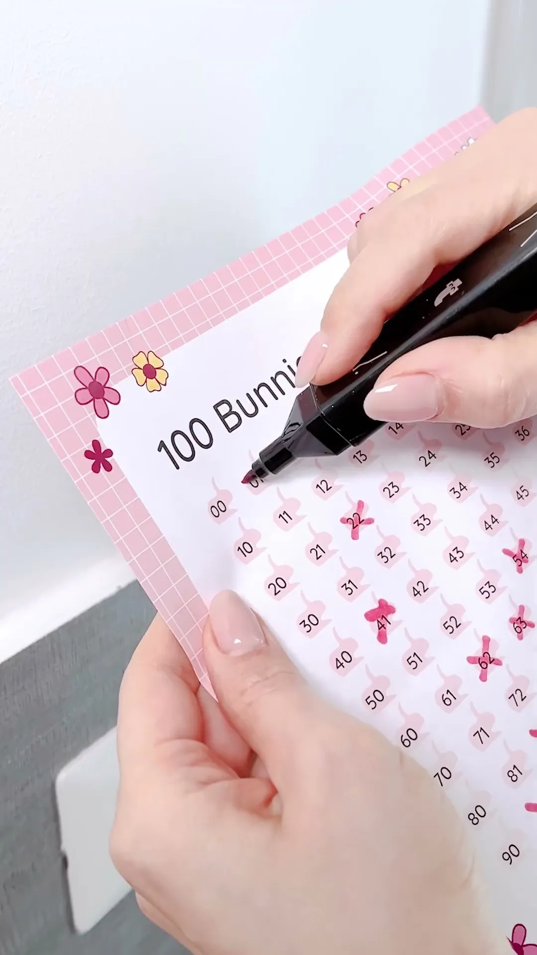 The 100 Hidden Bunnies Challenge – Easter Game + PDF (Printable Sheet)