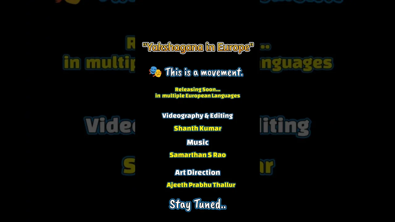 Yakshagana In Europe - Rleasing Soon