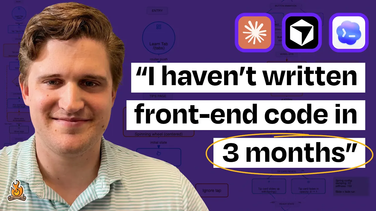 How to build a workflow that lets AI handle 90%+ of your front-end coding | CJ Hess  (Tenex)
