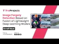 Image Forgery Detection Based on Fusion of Lightweight Deep Learning Models mtech projects
