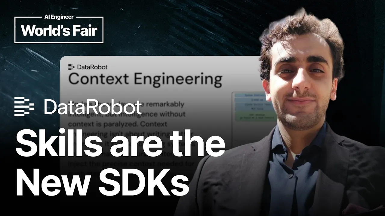 Skills are the New SDKs - Elvin Aghammadzada, DataRobot: video thumbnail