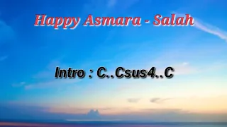 Download Kunci Gitar dan Lirik (Chord Mudah) Salah - Happy Asmara MP3