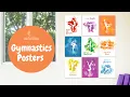 Transform Your Space with Inspiring Reversible Gymnastics Posters for Girls Room