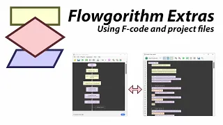 Flowgorithm Extras 02 - Using F-code and Project Files