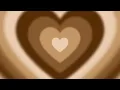 4K 1 Hour Aura Teddy Bear Brown Heart Loop Aesthetic Background Screen Screensaver Wallpaper
