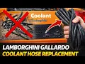 Lamborghini Gallardo Coolant hose replacement