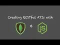 Express js restful api tutorial with mongoose mongo DB