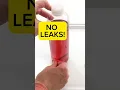 Make holes in a bottle that don t leak