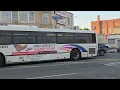 NJT NABI on the 107X Passing by Irvington Terminal