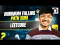 1289 Minimum Falling Path Sum II DP Greedy 5 Ways