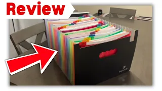 Accordion File Organizer Review Easy Paper Storage for Home School