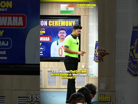 Anurag Kushwaha SSB Success Story 🎖️ | SSB Interview Q&A | Centurion Defence Academy