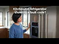 KitchenAid Refrigerator Fault Codes A Clear Fix Guide