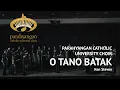 Download Lagu arr. Ken Steven - O Tano Batak | Parahyangan Catholic University Choir