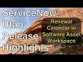 New Renewal Calendar in Software Workspace