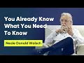 You Already Know What You Need To Know