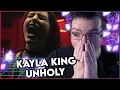 Download Lagu StrikingBlue Reacts: Kayla King - Unholy MP3