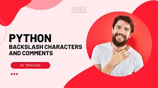 Python Bangla Tutorials 2 Backslash characters and comments