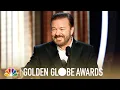 Download Ricky Gervais' Monologue - 2020 Golden Globes mp4 3gp mp3 videos - waplic