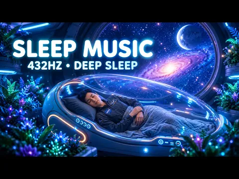 Deep Space Sleep Music 432Hz | Sci-Fi Dream Pod, Cosmic Ambient & Healing Frequencies
