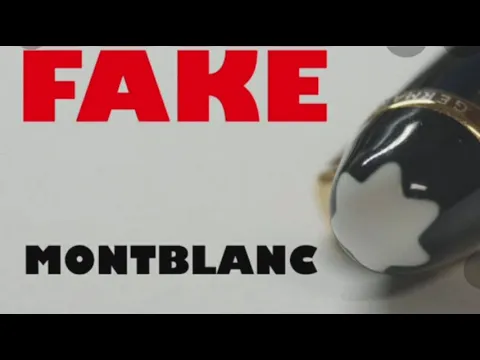 Download MP3 How to spot fake montblanc pen