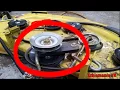 John Deere Double Pulley Repair X300 X500 series tractors
