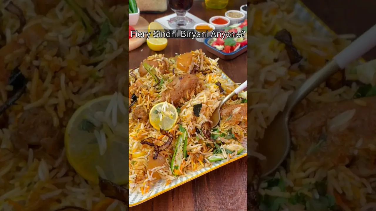 Sindhi Chicken Biryani  #shorts #food #foryou #sooperchef