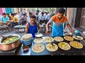 Lagu Saag Chawal Ke Roti \u0026 Lassi in D.G.Khan | How to Make Chawal ke Roti | Street Food D.G.Khan