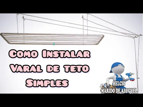 Download MP3 Como Instalar Varal de Teto simples