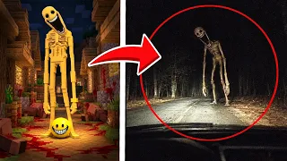 Minecraft Mobs CAPTURADOS NA VIDA REAL 53