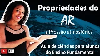 Aula:Propriedades do Ar e Pressão atmosférica