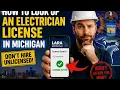 How to look up an electrician license in Michigan