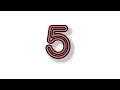 5 second timer White Screen No 12 countdowngreenscreen