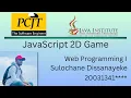 JavaScript 2D game Submission Java Institute Sulochane Dissanayake The UFO Escape
