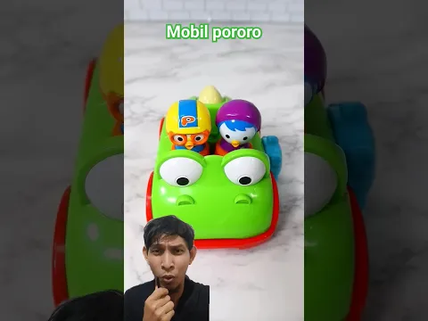 MOBIL PORORO KELUAR STIKER‼️ #toys