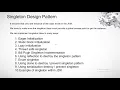 What is Singleton Design Pattern and how to implement it in java