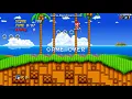 Sonic 2 HD - Kapanış Ekranı(Game Over Screen)