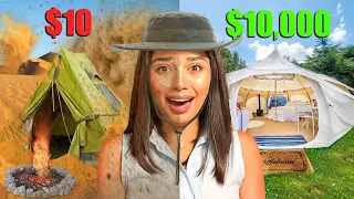 تحدي تخييم بقيمة     مقابل خيمة ب         دندنها