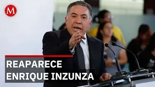Senador Inzunza regresa tras 4 meses; niega vínculos con crimen organizado