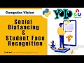 Social Distancing Object Detection Using Python OpenCV YOLO Tkinter TenserFlow
