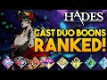 Ranking the Cast Duo Boons Hades