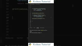 Convert Temperatures With Python Python Tutorial