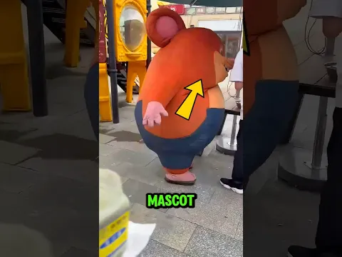 This Mascot Had the Worst Day of His Life! 😨😱